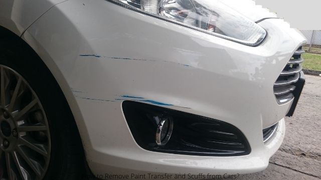 How to Remove Paint Transfer and Scuffs from Cars?